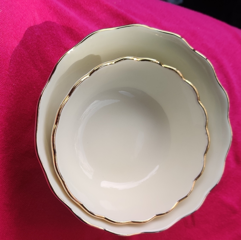 Pair Bowls Lenox